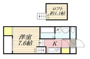 ラフィーネ浜田山の物件間取画像